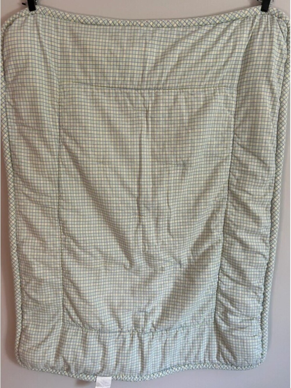 Vintage Patch Kraft Duck Print Patchwork Baby Quilt - Picture 7 of 7